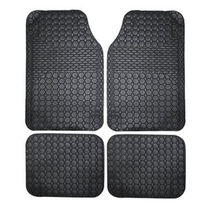 Tapete Lafa Racing 4 Pz Negro Caucho Lf-5170