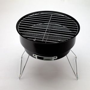 Asador Carbon Bbq Redondo 26 Cm Acero 969-Bg157