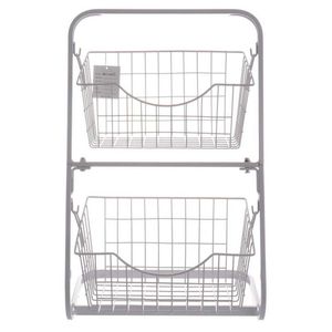 Organizador Concepts 22X30X7Cm Blanco Hierro 082-112637