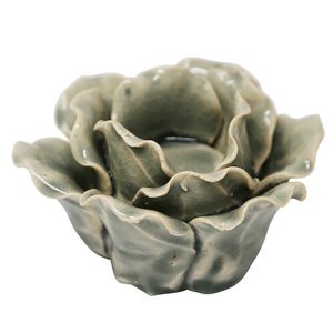 Candelabro 13858-02 Flor Azul Sbh