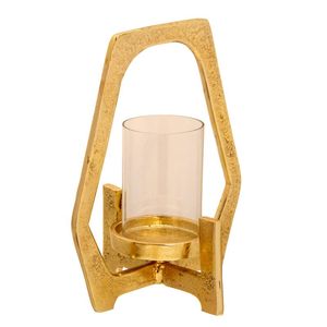 Candelabro Expressions 3X4X2Cm Dorado Vidrio 15613-02