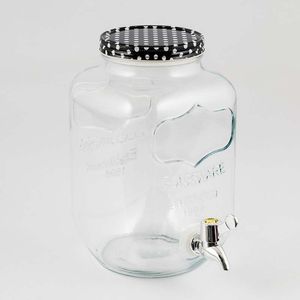 Dispensador Liquidos Expressions Transparente 4 Lt Vidrio Jb4