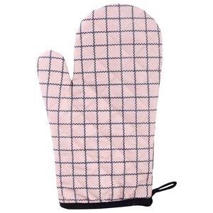Guante Concepts Para Cocina 426-01557 Polialgodon Cuadros Taupe-Ne