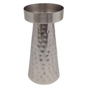 Candelabro Expressions 10X21X10Cm Plateado Ceramica 16499-01