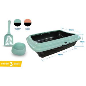 Arenera Gato Animal Animal Planet Ato 46X12X36 Cm Ap_C Planet Se