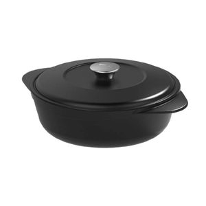 Caldero Imusa Delicia 24 Cm Negro Aluminio Fundido 5861030749