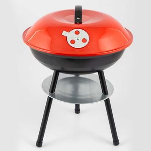 Asador Carbon Redondo Acero Ds_21