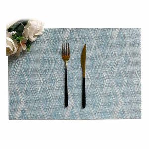 Individual Expressions Set 30X45Cm Azul 4 Ud Pvc Matsl_17109_Ligh