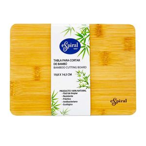 Tabla Espiral 19X1Cm Marron Bambu Fb100S