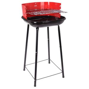 Asador A Carbon  X86000070   Rojo Negro