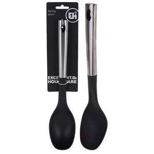 Cuchara Excellhouse 16Cm Negro Plateado Acero C80652190