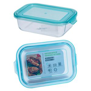 Recipiente Excellhouse Turquesa 630 Ml Vidrio Cd0000010