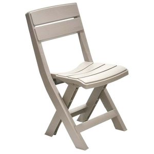 Silla Exterior Rimax Baru Plegable 42X81X47Cm Taupe Plastico 1296