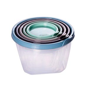 Recipiente Plasutil 5 Ud Multicolor Polietileno 6174