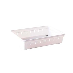 Organizador Plasutil Cajon 22X5Cm Blanco Plastico 9734
