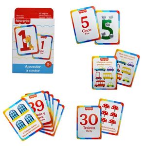 Cartas De Aprendizaj Fisher Price Numeros Fp_Number