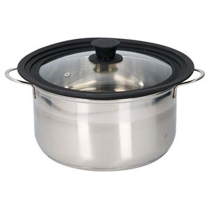 Tapa Varios Tamanos Alpina 24X26X28 Cm Negro Vidrio 871125207770