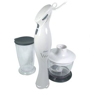 Batidora Oster Inmersion Blanco 700 Ml 250 W Vaso Plastico 26