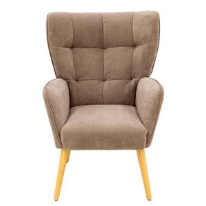 Poltrona Expressions Homyline 73X102X75Cm Taupe Tela Cx6371_Grey