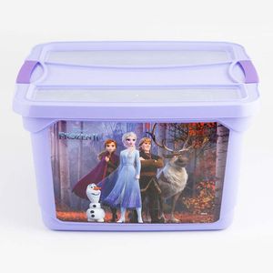 Caja Kendy Frozen 24X35X41Cm Lila 21 Lt Plastico 164060