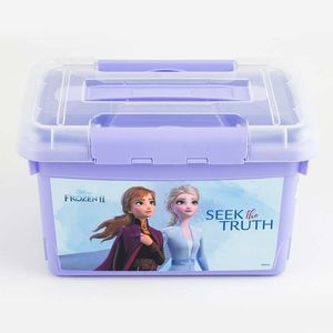 Caja Kendy Frozen 19X22X32Cm Lila 10 Lt Plastico 165060.00