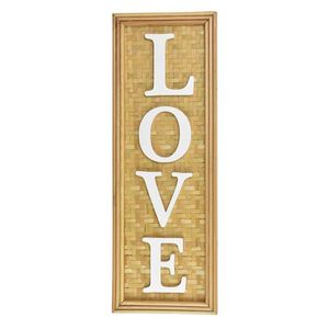 Placa Decorativa Expressions Madera 67109