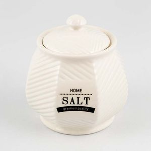 Recipiente Concepts 600 Ml Ceramica 11X11X13 Cm Blanco Despensa 08