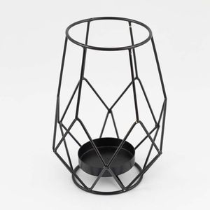 Candelabro Expressions 9X17X9Cm Negro Metal Gm_Td_C_11