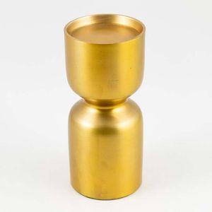 Candelabro Expressions 11X22X11Cm Dorado Ceramica 21_2020 B