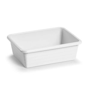 Bandeja Plasticforte 19X6Cm Blanco Plastico 11358