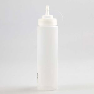 Botella De Salsa Plasticforte Transparente 700 Ml Polietileno