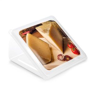 Quesera Plasticforte 13X8Cm Transparente Polietileno 12755