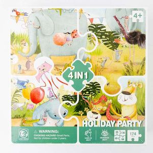 Rompecabezas Animale 4En1 174 Pz 832_46_B120621