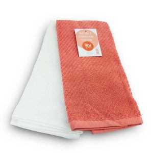Pano Cocina Uruyen Set 40X60Cm Unicolor 2 Ud Algodon Id1072