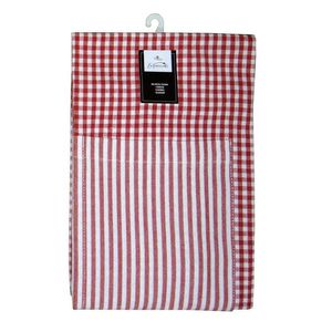 Delantal Expressions 72X85Cm Rojo Algodon Ap1332C1