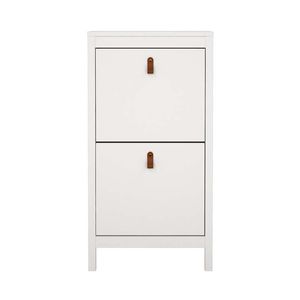 Zapatero Tvilum Madrid 53X102X24Cm Blanco Aglomerado 796834949