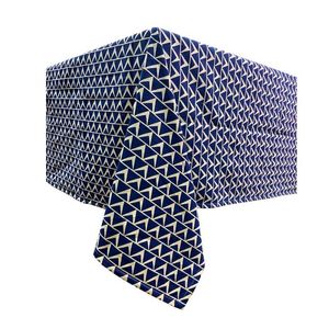 Mantel Expressions 160X280Cm Azul Algodon Al22858A