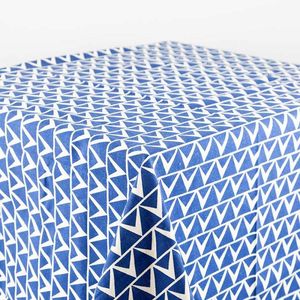 Mantel Expressions 150X210Cm Azul Algodon Al22858B