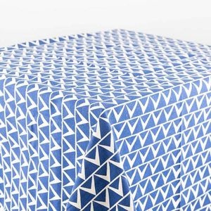 Mantel Expressions 180X260Cm Azul Algodon Al22858C