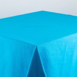 Mantel Expressions 140X180Cm Azul Algodon Se Om _ 118B