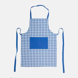 Delantal Expressions 60X80Cm Azul Algodon Se Om _ 121B