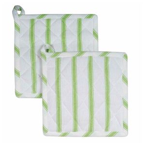 Coge Ollas Expressions 20X20Cm Verde Algodon Se Om _ 122P