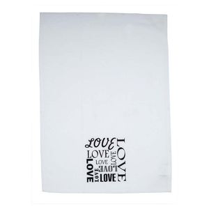 Pano Cocina Expressions 45X65Cm Blanco Algodon Se Om _ 152A