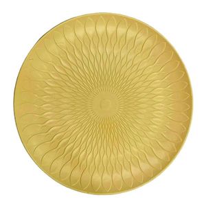 Portaplato Deco Concepts 44X44X4Cm Dorado Poliresina 532-07185