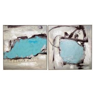 Cuadro Concepts Abstracto 102X102Cm Madera 448-7414587