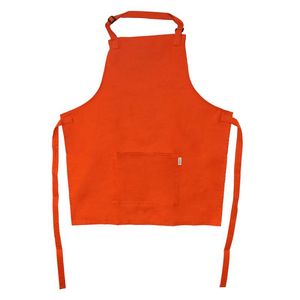 Delantal Expressions 65X74Cm Naranja Algodon 5466