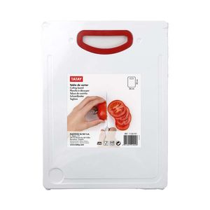 Tabla Cortar Tatay 24X32Cm Blanco Polietileno 1126101