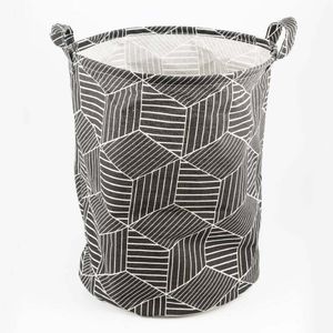 Cesta Ropa Expressions Textil 35X35X60Cm Plastico Tw_184518_N