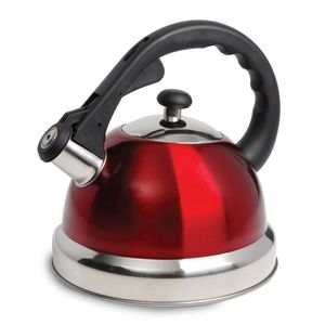 Tetera Mr Coffee Cm Rojo 2 Lt Acero Inoxidable 108074.01