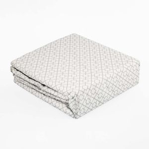 Juego De Sabanas Expressions Ssqmpb005 Jesca  230X240Cm Queen Blan